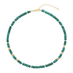 Malachite Silver Necklace