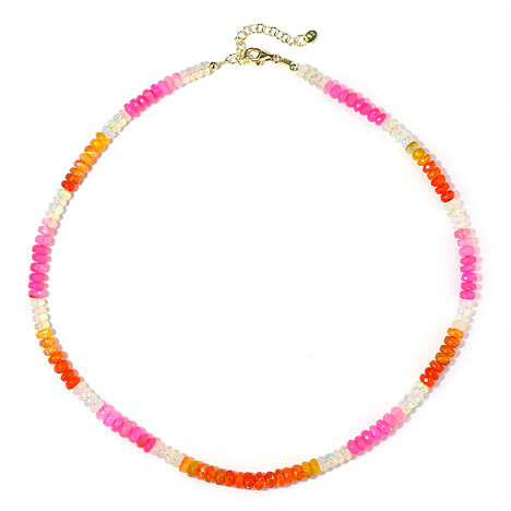 Collier en argent et Opale Welo