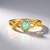 Anello in argento con Smeraldo Russo
