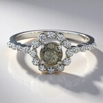 Anello in argento con Spectrolite
