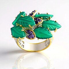 Anello in argento con Agata