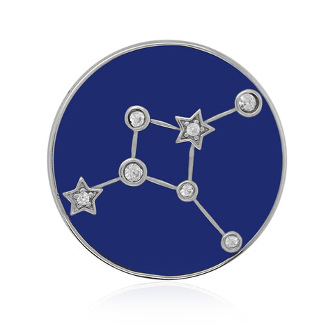 Ciondolo in argento con Zircone (MONOSONO COLLECTION)