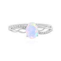 Anello in argento con Opale di Welo