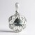 Ciondolo in argento con Ematite Nera