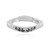 Black Diamond Silver Ring (de Melo Essence)