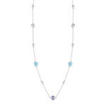 Collier en argent et Turquoise Sleeping Beauty (de Melo Essence)