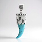 Ciondolo in argento con Turchese Kingman Mohave Blu (Jones Lee)