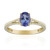 Bague en or et Tanzanite AAA