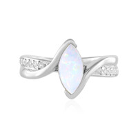 Anillo en plata con Ópalo de Australia