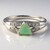 Anello in argento con Opale Paraiba