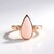 Anello in argento con Opale Rosa (KM by Juwelo)