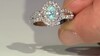 Gouden ring met een Paraiba toermalijn (CIRARI)