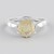 Anello in argento con Quarzo Rutilato