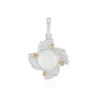 Welo-Opal-Silberanhänger mit Gold (Granulieren)