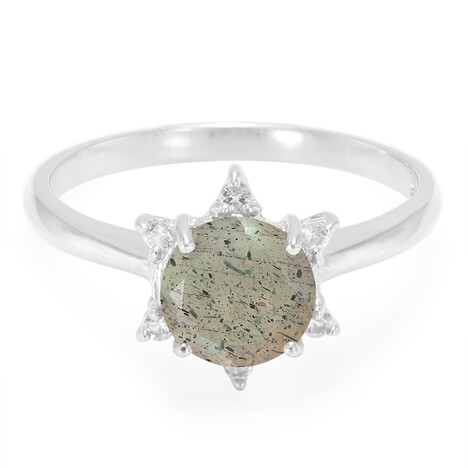 Spektrolith-Silberring