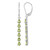 Pendientes en plata con Peridoto