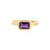 Sibirischer Amethyst-Silberring