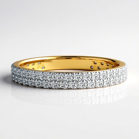 Anello in oro con Diamante SI1 (G) (Annette)