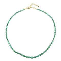 Collier en argent et Emeraude de Zambie