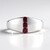 Anello in argento con Tormalina Rosa Nigeriana