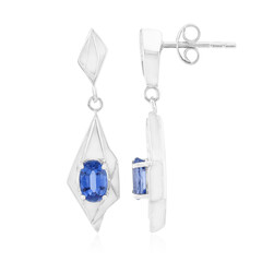 SILVEGO Orecchini Donna In Argento 925 Con Pietra Cianite Blu – Rodiati E Ipoallergenici
