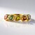 Anillo en plata con Zafiro amarillo