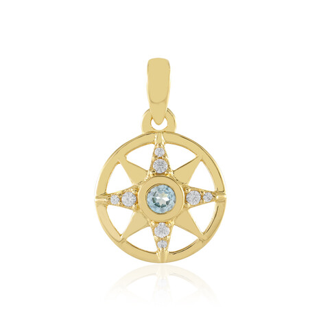 Ratanakiri-Zirkon-Silberanhänger