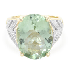 Rio Grande-Grüner Amethyst-Goldring