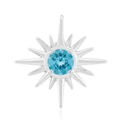 Pendentif en argent et Apatite bleue (de Melo Essence)