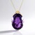 Collana in argento con Ametista Zambiana (Gems en Vogue)