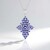 Collana in argento con Tanzanite