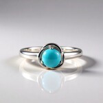 Anello in argento con Turchese Sleeping Beauty (Faszination Türkis)