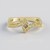Anello in oro con Diamante Champagne I2 (Ornaments by de Melo)