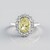 Bague en argent et Quartz citron