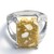 Bague pour homme en argent et Quartz Dinosaure