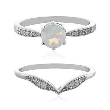 Welo-Opal-Silberringe