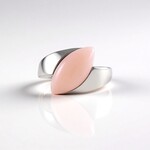Anello in argento con Opale Rosa (de Melo Essence)