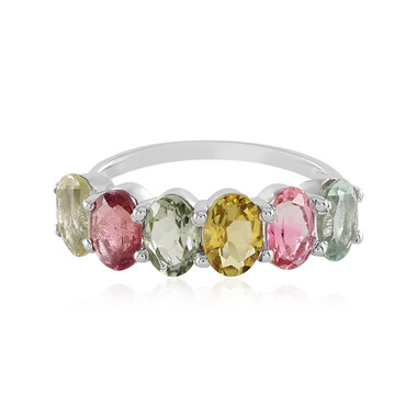 Anello in argento con Tormalina