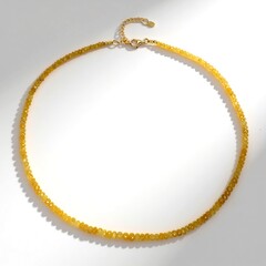 Collana in argento con Eliodoro