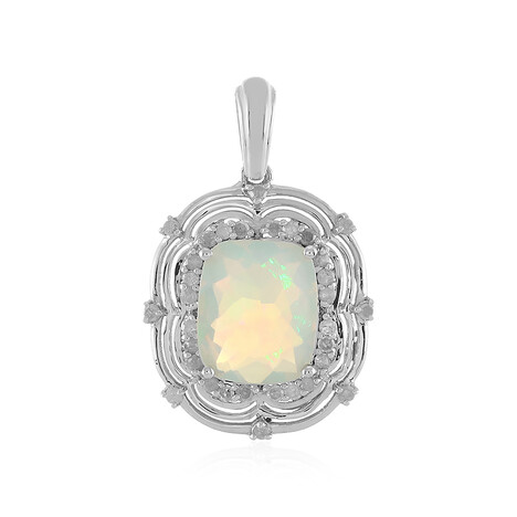 Pendentif en or et Opale Welo (Ornaments by de Melo)