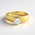 Anello in argento con Zircone