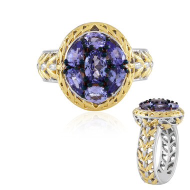 Anillo en plata con Tanzanita (Gems en Vogue)