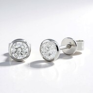 SI2 (H) Brillant-Goldohrringe (CIRARI)