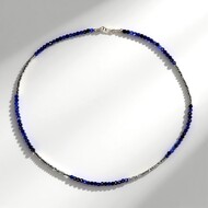 Collana in argento con Sodalite