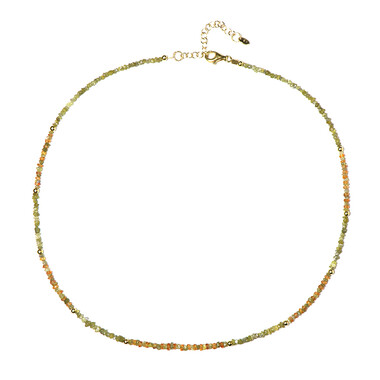 Collar en plata con Diamante amarillo