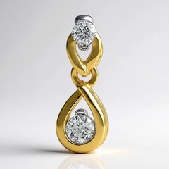 Ciondolo in oro con Diamante SI1 (G) (Annette)