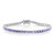 Tanzanite Silver Bracelet