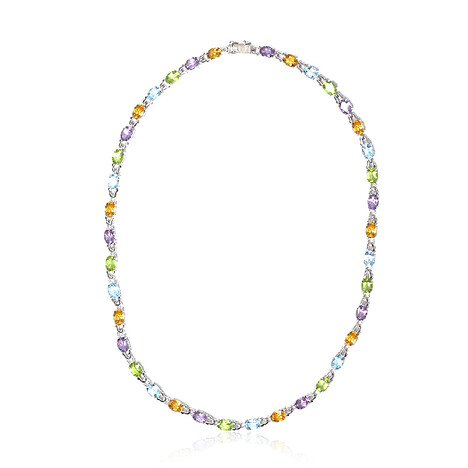 Collier en argent et Améthyste