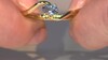 Anillo en plata con Tanzanita sin calentar