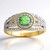 Anello in oro con Tsavorite AAA del Kenia